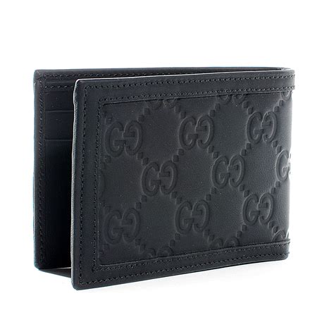 gucci microguccissima wallet black|Gucci bi folding wallet.